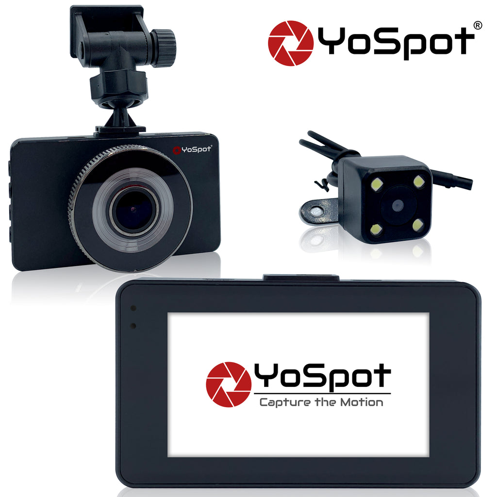 1080P Front and Rear Dashboard Camera